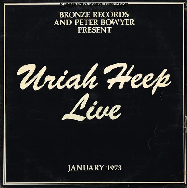 Album Cover Art for Uriah Heep Live