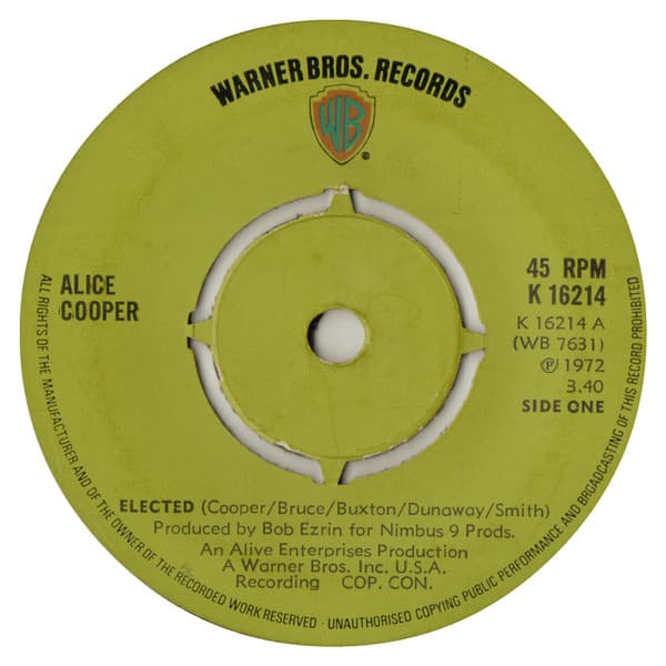 Album Cover Art for Elected 