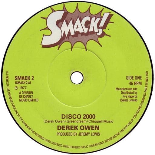 Album Cover Art for Disco 2000