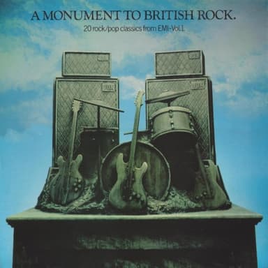Album Cover Art for A Monument To British Rock Volume 1