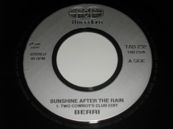 Album Cover Art for Sunshine After The Rain