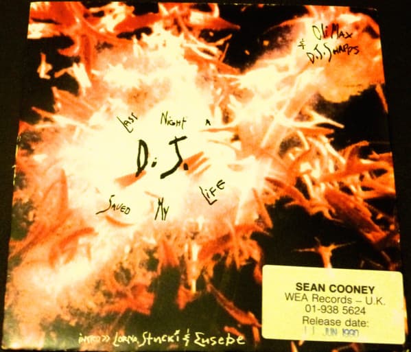 Album Cover Art for Last Night A D.J. Saved My Life