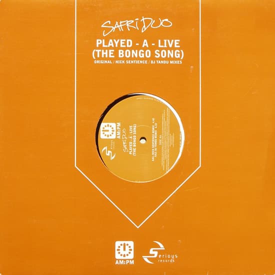 Album Cover Art for Played - A - Live (The Bongo Song)