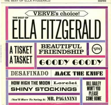 Album Cover Art for The Best Of Ella Fitzgerald