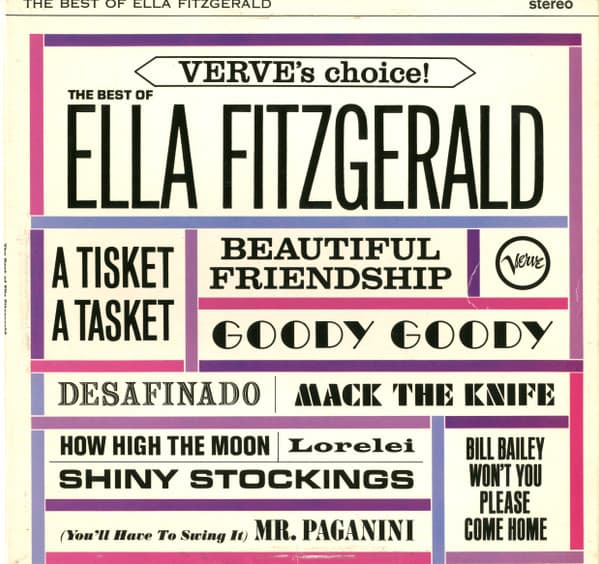 Album Cover Art for The Best Of Ella Fitzgerald