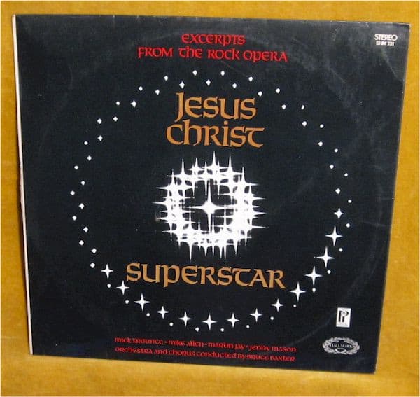 Album Cover Art for Jesus Christ Superstar (Excerpts From The Rock Opera)