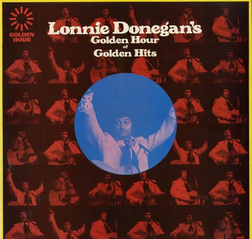 Album Cover Art for Lonnie Donegan's Golden Hour Of Golden Hits