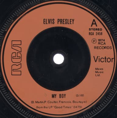 Album Cover Art for My Boy