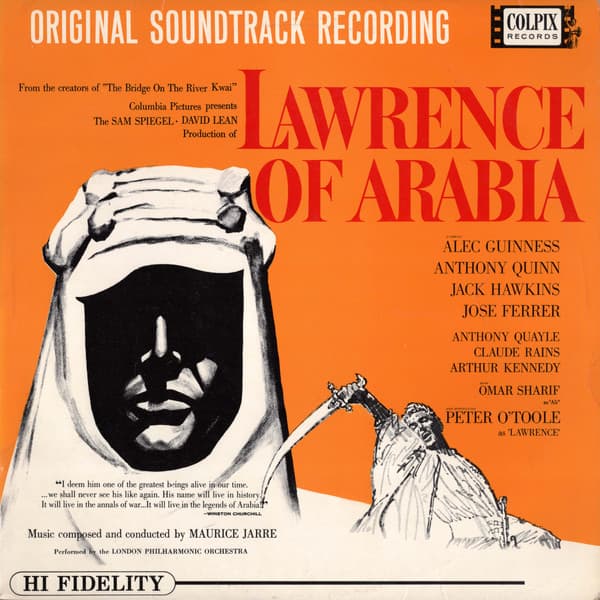 Album Cover Art for Lawrence Of Arabia—Original Soundtrack Recording