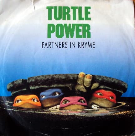 Album Cover Art for Turtle Power