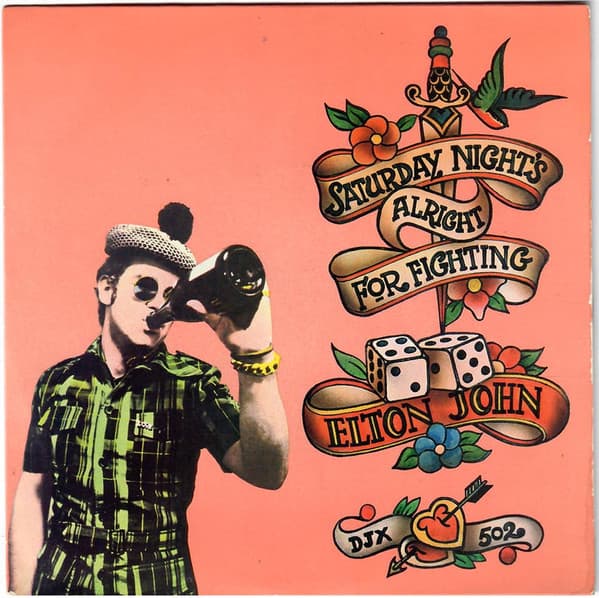 Album Cover Art for Saturday Night's Alright For Fighting