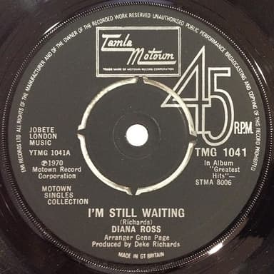 Album Cover Art for I'm Still Waiting / Touch Me In The Morning