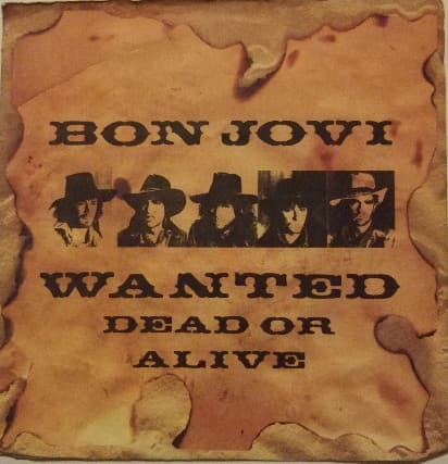 Album Cover Art for Wanted Dead Or Alive