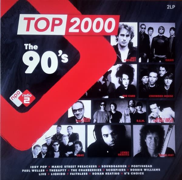 Album Cover Art for Top 2000: The 90's