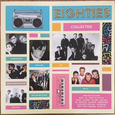 Album Cover Art for Eighties Collected