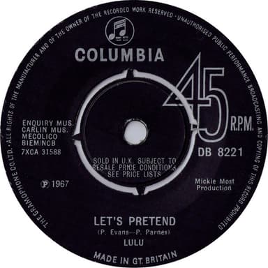 Album Cover Art for Let's Pretend
