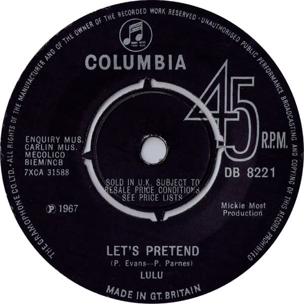 Album Cover Art for Let's Pretend