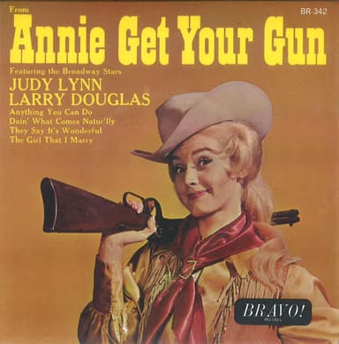 Album Cover Art for Annie Get Your Gun