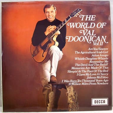 Album Cover Art for The World Of Val Doonican Vol II