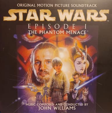 Album Cover Art for Star Wars - Episode I: The Phantom Menace (Original Motion Picture Soundtrack)
