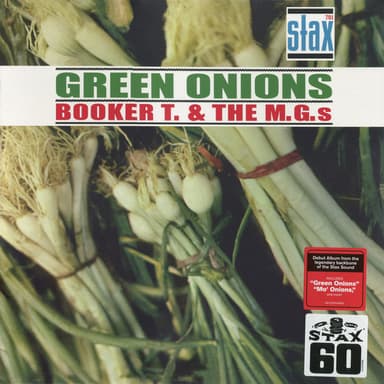 Album Cover Art for Green Onions