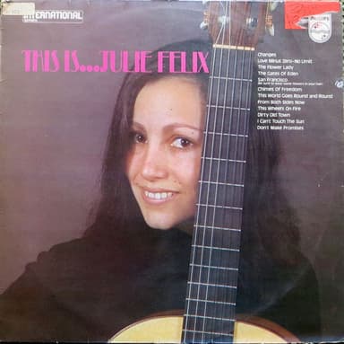 Album Cover Art for This Is... Julie Felix