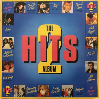 Album Cover Art for The Hits Album 2