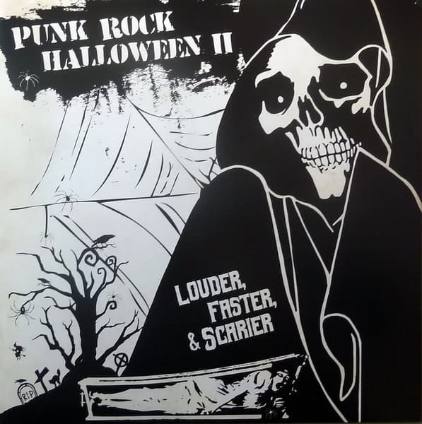 Album Cover Art for Punk Rock Halloween II: Louder, Faster, & Scarier
