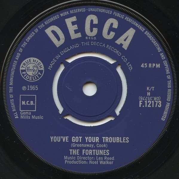 Album Cover Art for You've Got Your Troubles