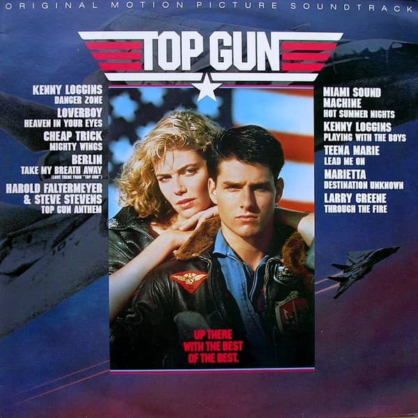 Album Cover Art for Top Gun (Original Motion Picture Soundtrack)
