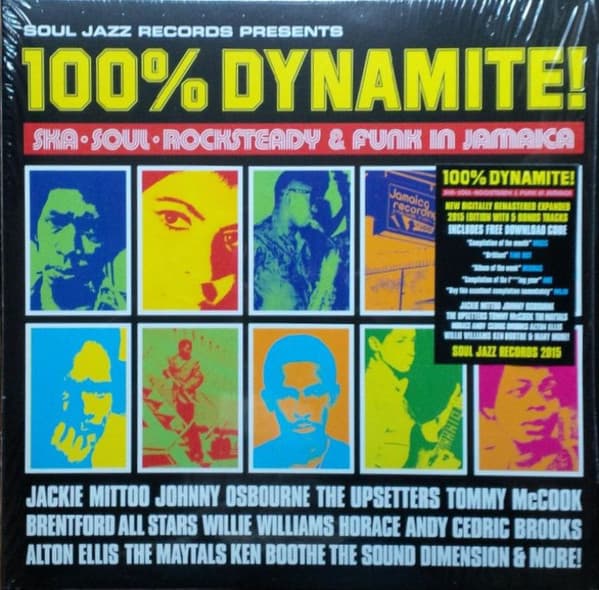 Album Cover Art for 100% Dynamite!