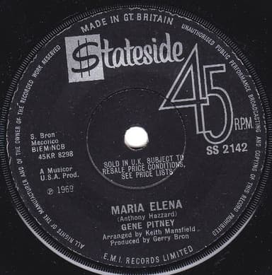 Album Cover Art for Maria Elena