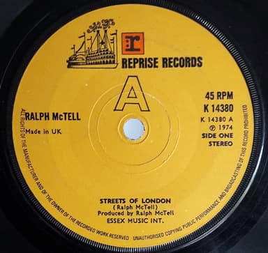 Album Cover Art for Streets Of London