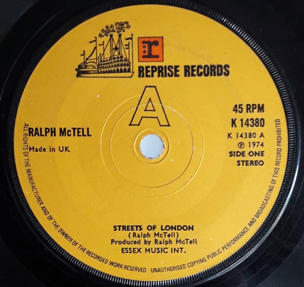 Album Cover Art for Streets Of London