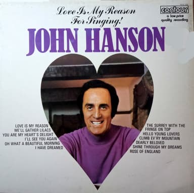 Album Cover Art for Love Is My Reason For Singing