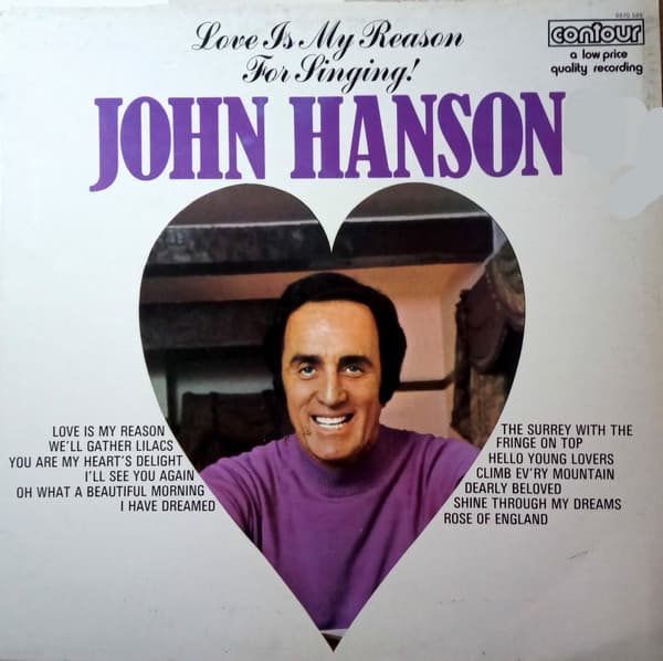 Album Cover Art for Love Is My Reason For Singing