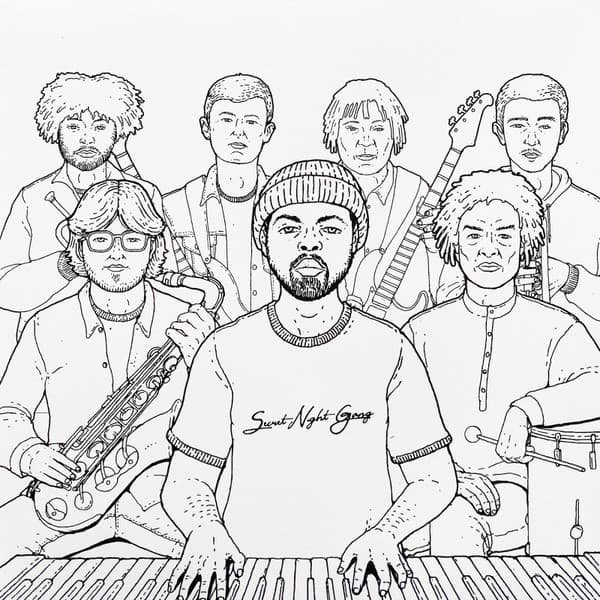 Album Cover Art for Secret Night Gang