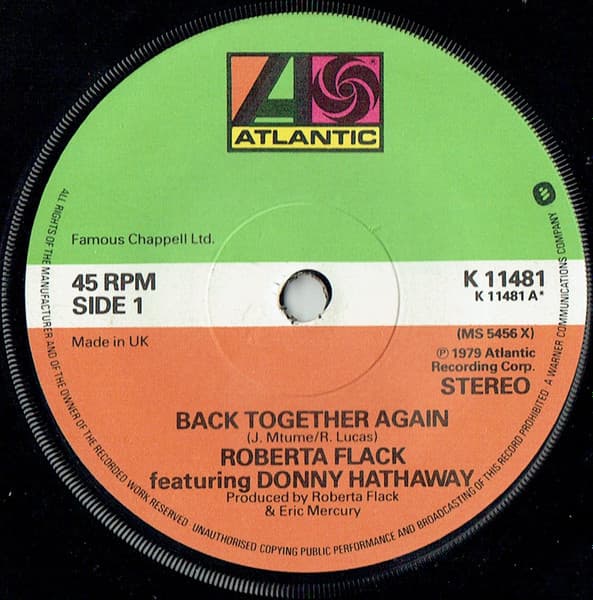 Album Cover Art for Back Together Again