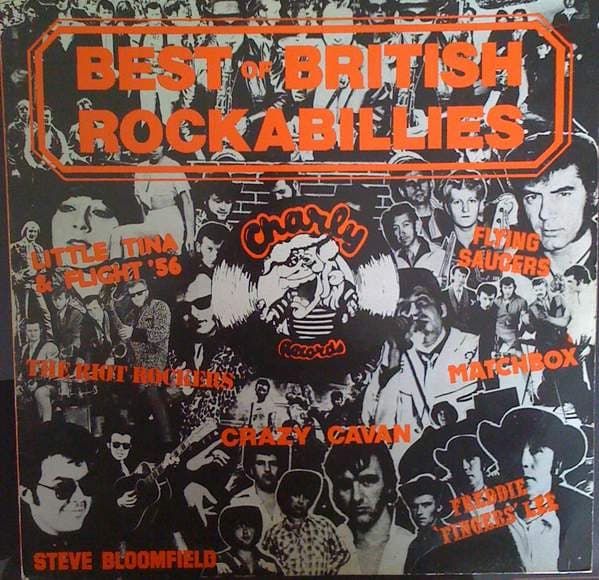 Album Cover Art for Best Of British Rockabillies