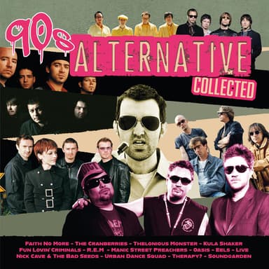 Album Cover Art for 90's Alternative Collected