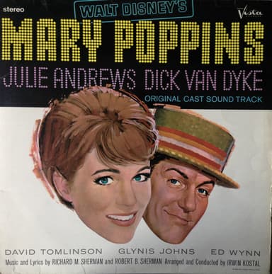 Album Cover Art for Walt Disney's Mary Poppins (Original Cast Soundtrack)