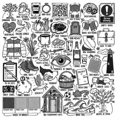 Album Cover Art for Autumn Variations