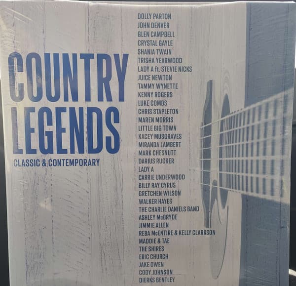 Album Cover Art for Country Legends Classic & Contemporary