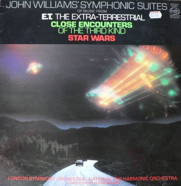Album Cover Art for John Williams' Symphonic Suites