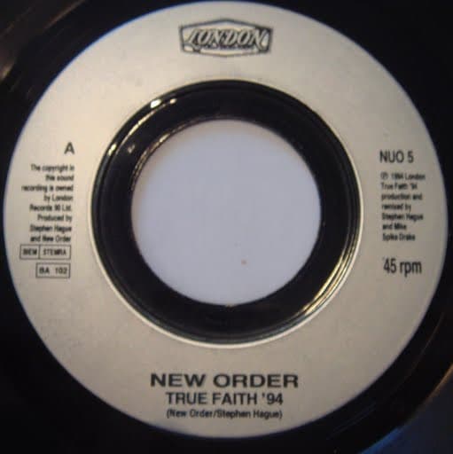 Album Cover Art for True Faith '94