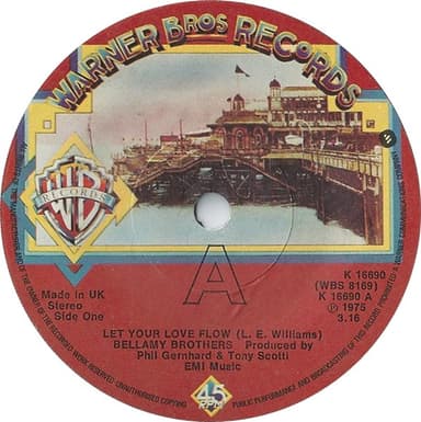 Album Cover Art for Let Your Love Flow