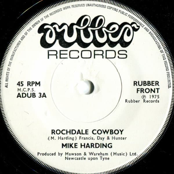 Album Cover Art for Rochdale Cowboy