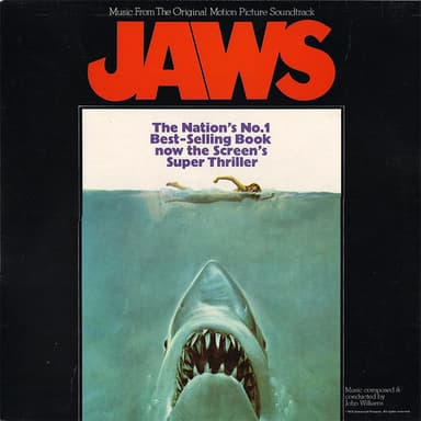 Album Cover Art for Jaws (Music From The Original Motion Picture Soundtrack)