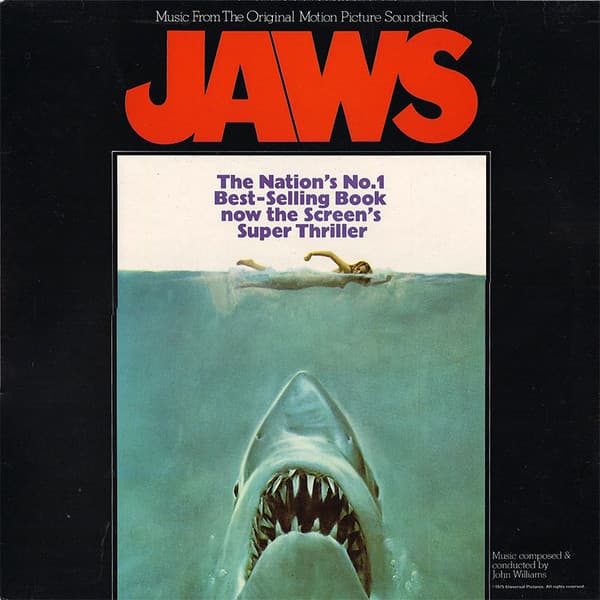 Album Cover Art for Jaws (Music From The Original Motion Picture Soundtrack)
