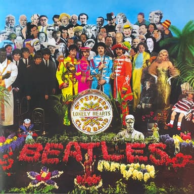 Album Cover Art for Sgt. Pepper's Lonely Hearts Club Band